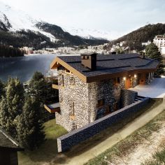 Pearl of Mountain St. Moritz